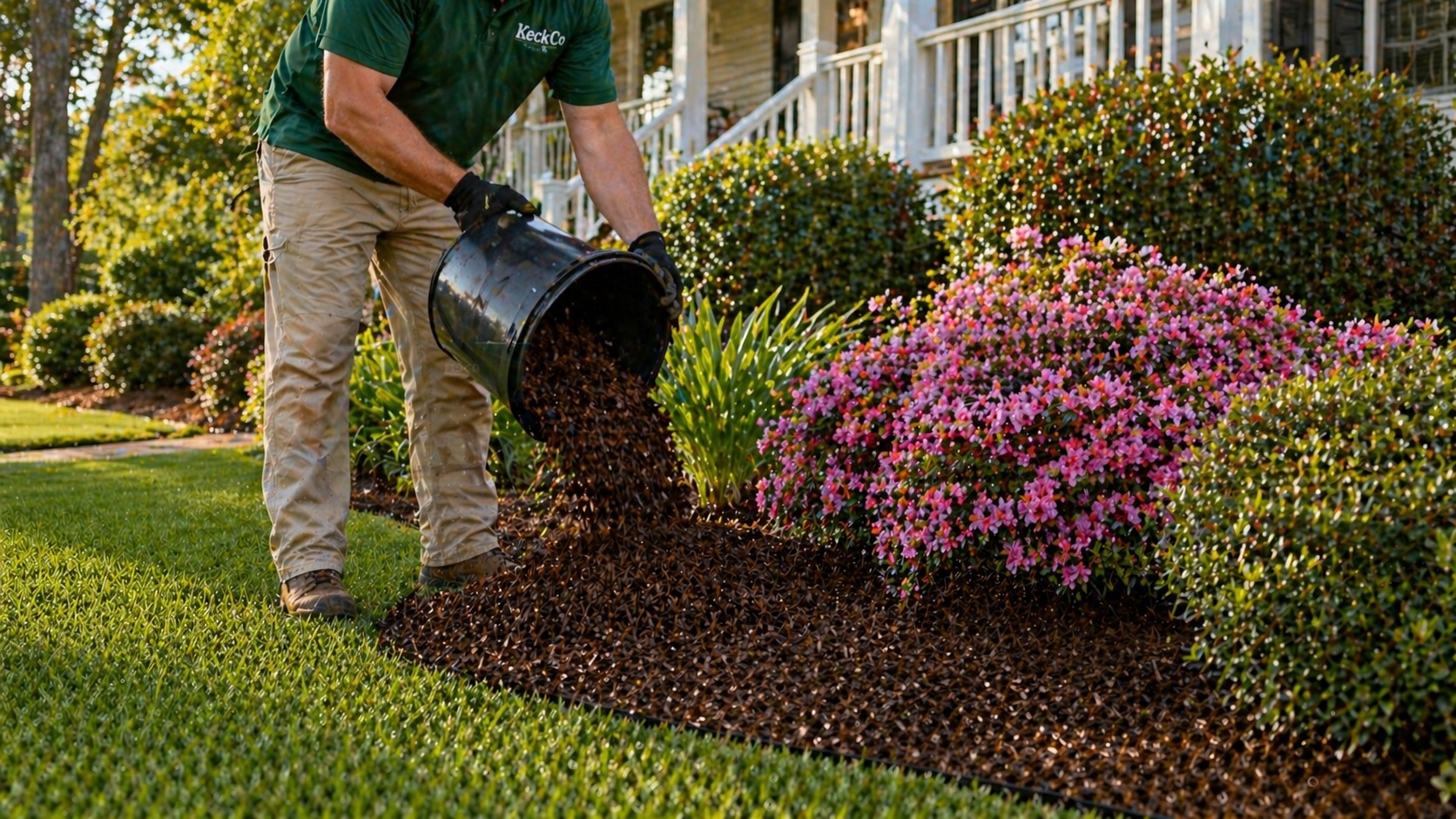 mulching ornamental beds north myrtle beach
