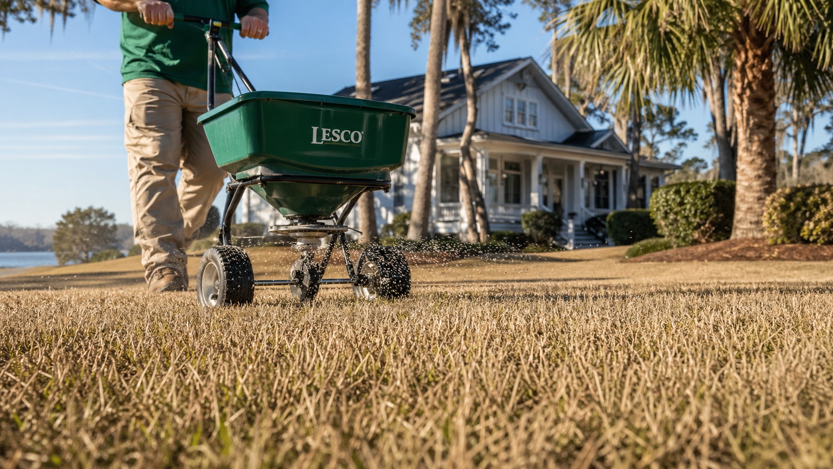 When and how to apply pre-emergent herbicide in North Myrtle Beach — soil temperature targets, the coastal SC timing window, the weeds it stops, and common application mistakes to avoid.