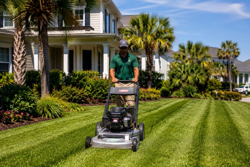 Summer Mowing Mistakes That Stress Centipede Grass in North Myrtle Beach